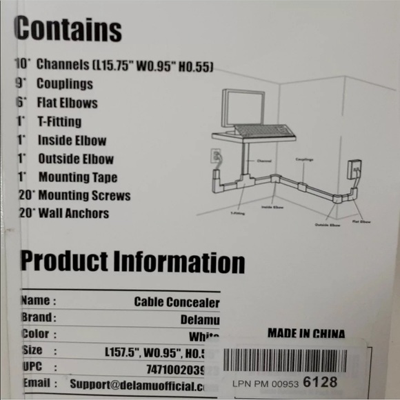 Cable Concealer PME-B104 - Picture 5 of 8